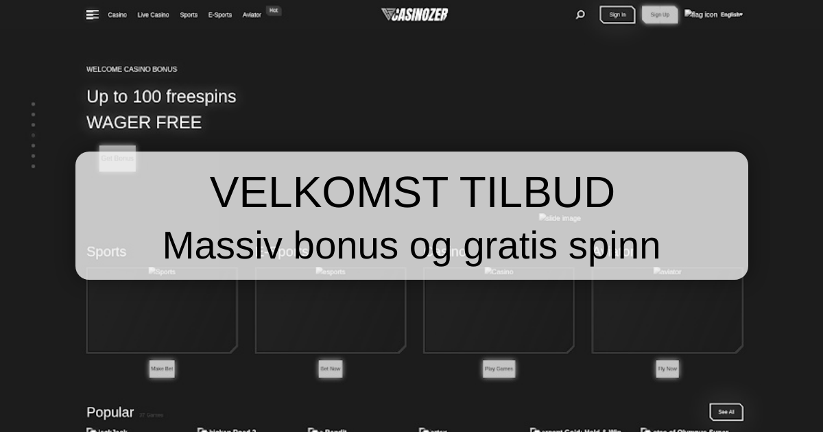 Casinozer Casino Norge